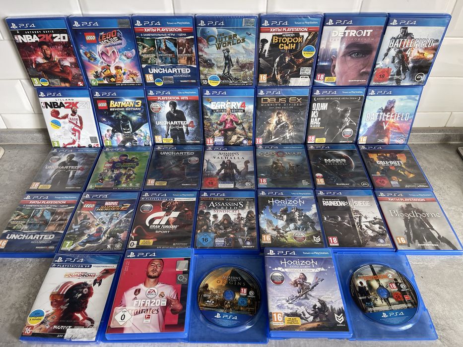 Диски для ps4 ігри для ps3