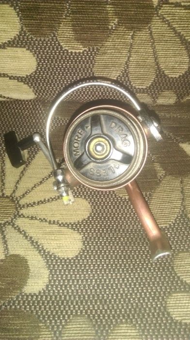 Stary kołowrotek kolekcjonerski ze stałą szpulą COMMANDER No.8200