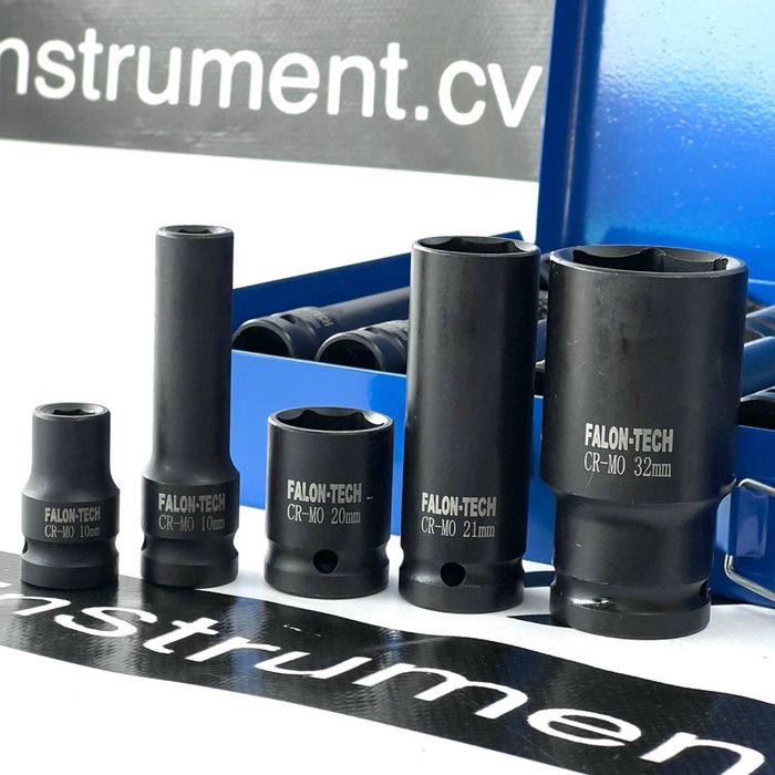 Набір ударних головок низьких та високих 1/2 (8-32мм) FalonTech