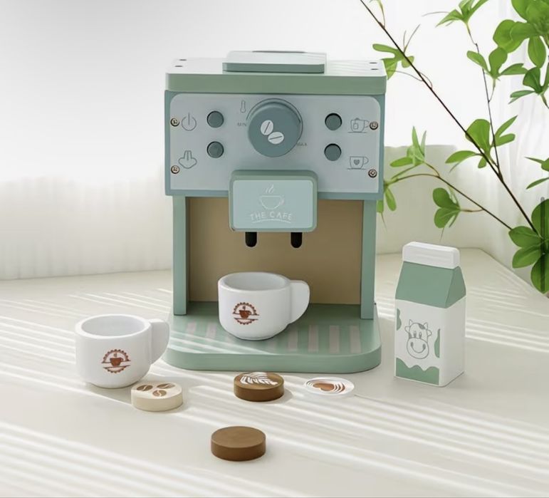 Дитяча деревʼяна кавоварка/бариста/дитяча кухня