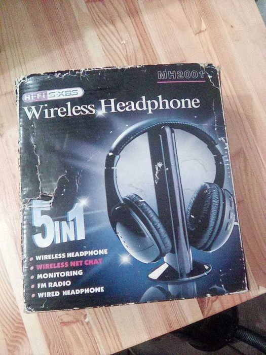 Радіонавушники UNi Tech HQ MH 2001 (5-in-1) FM-трансмітер