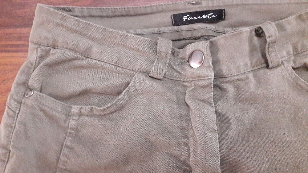 Spodnie w kolorze khaki