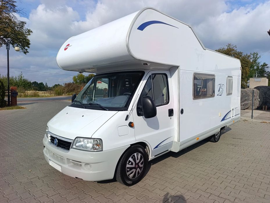 Fiat Ducato Burstner Kamper  Fiat Burstner Kamper 2,8 JTD 2006r Zimowy 6 osób KLIMA