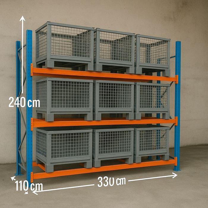 Regały magazynowe paletowe
