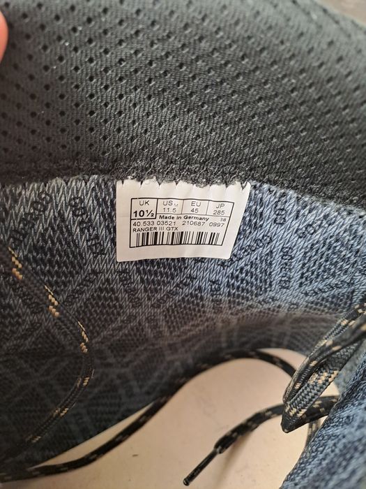 LOWA Ranger III GTX UK 10.5/EU 45