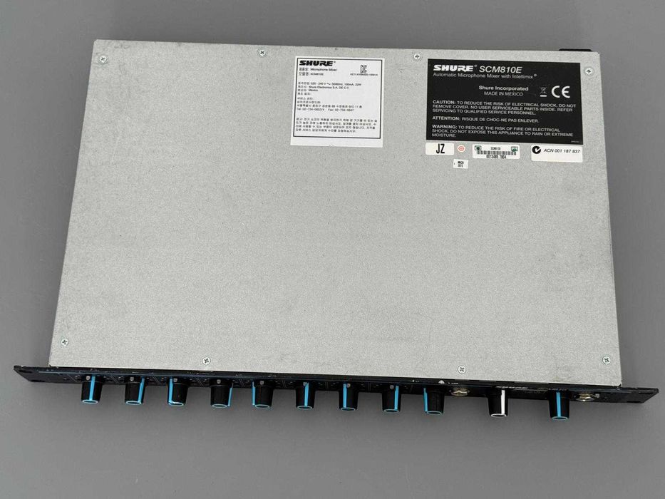 Automatyczny mikser mikrofonowy Shure SCM810E Unikat