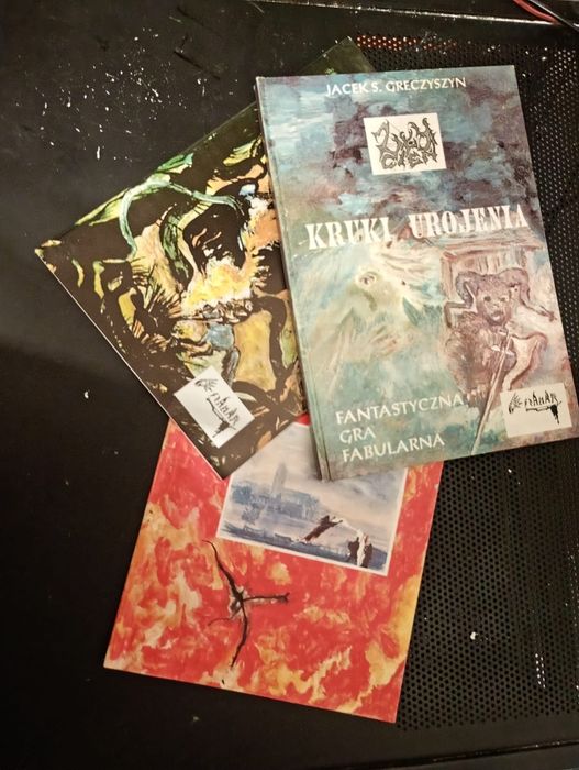 UNIKAT ! Pierwsza książkowa RPG pl 1995r. KRUKI UROJENIA