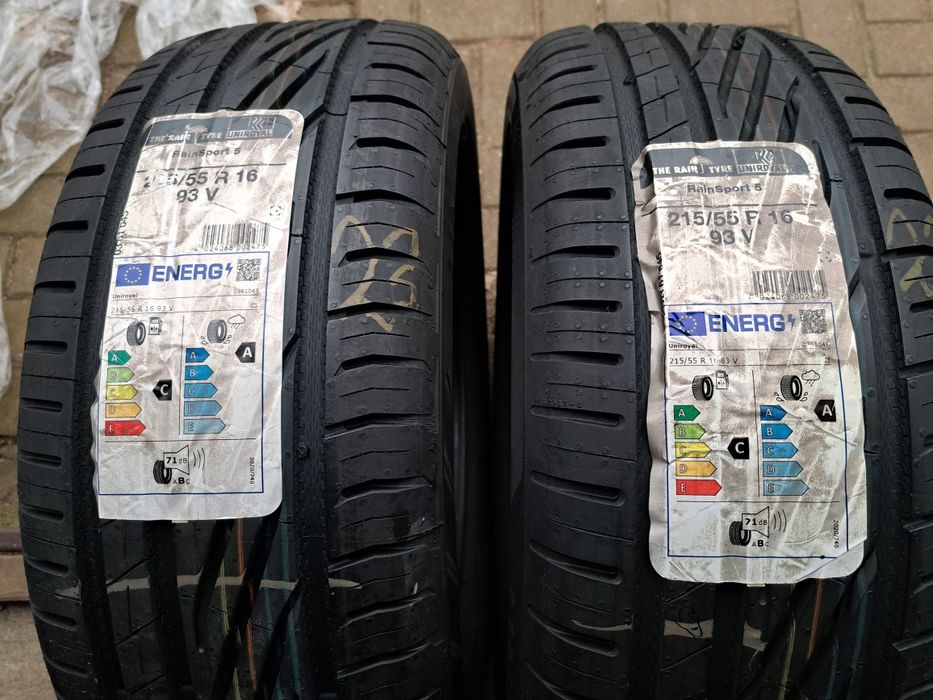 Nowe!!! 2x  215/55/16 Uniroyal