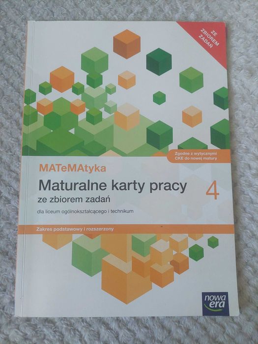 Maturalne karty pracy z matematyki 4. Zakres podstawowy i rozszerzony.
