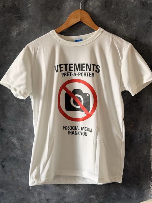 футболка Vetements S, M, L розмір