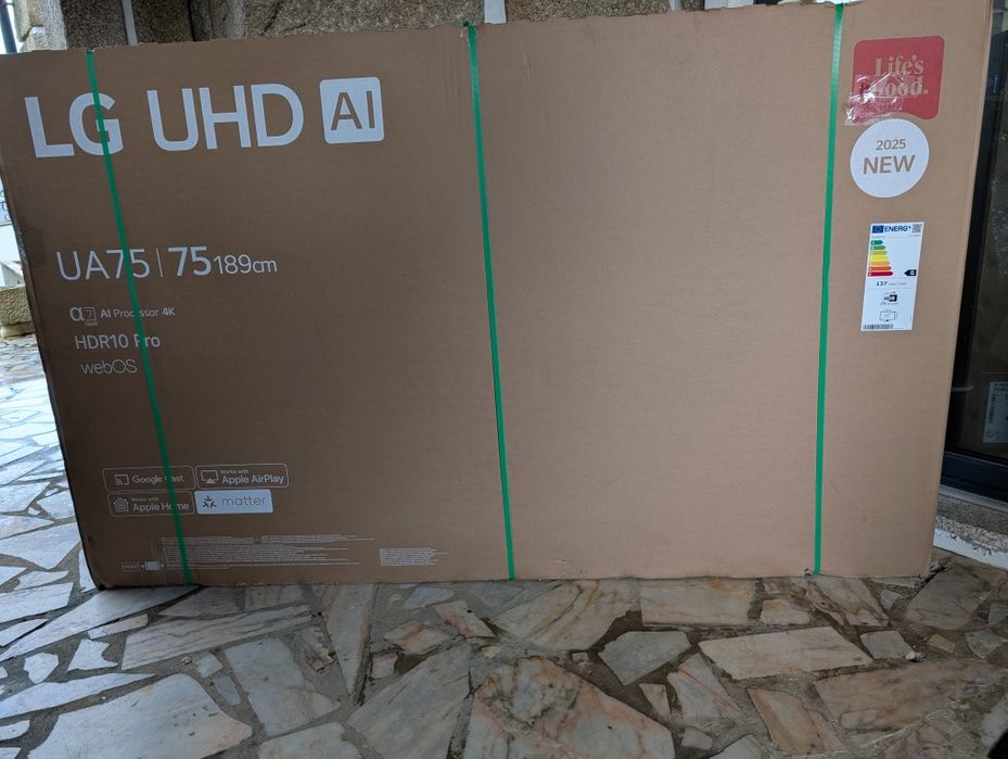 Smart TV LG - LED - 75" - Selada com garantia