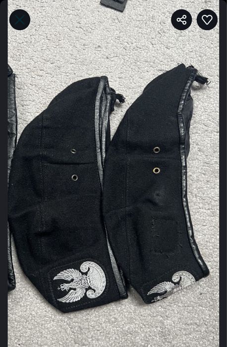 Beret koloru czarnego 2 szt