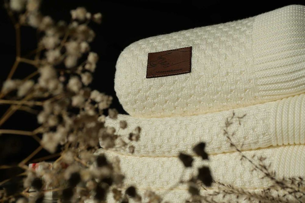 Kocyk bambusowy Marcelkowo Klasyczny (Bombelki) 100x80 ECRI