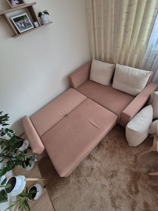 Narożnik z funkcją spania