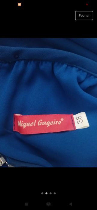 Vestido azul - Miguel Gageiro