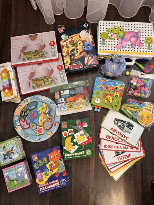 Продам детские развивающие игрушки