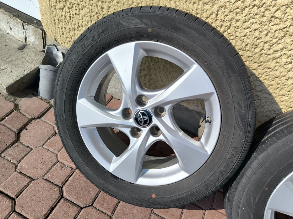 Koła letnie 17" Toyota 5x114.3 C-HR itp. 215/60/17 . Czujniki