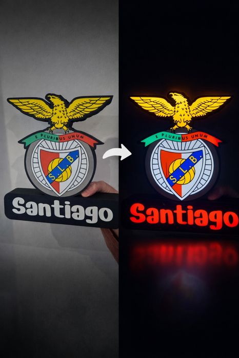 Luminária slb personalizável