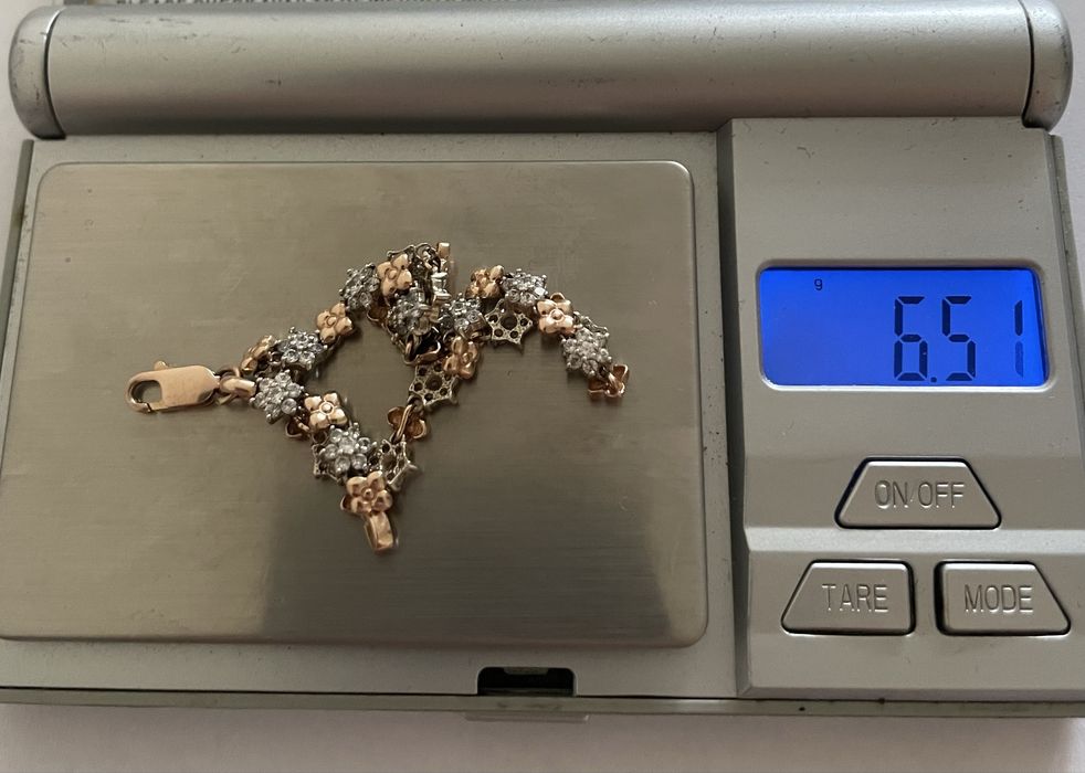 Браслет золото 585