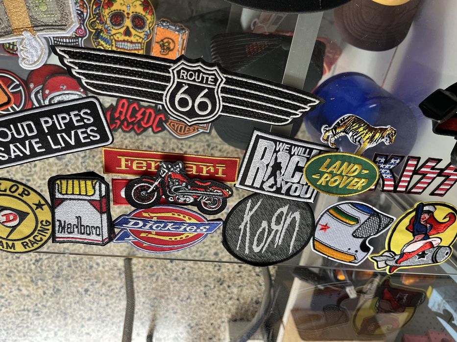 Patch emblema bordado AC DC Camel Dodge Shelby BMW VW Mini Cooper