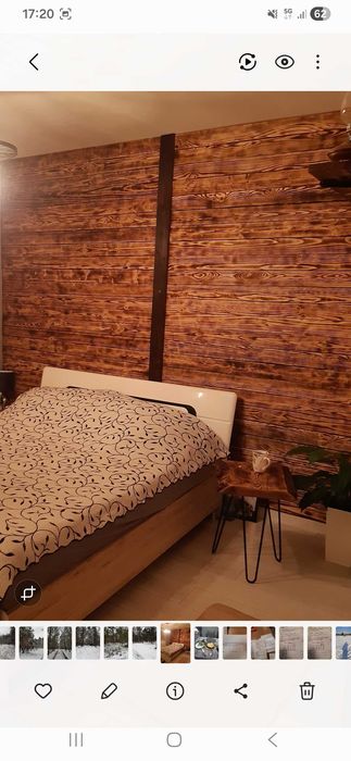 Opalane deski -Zestaw