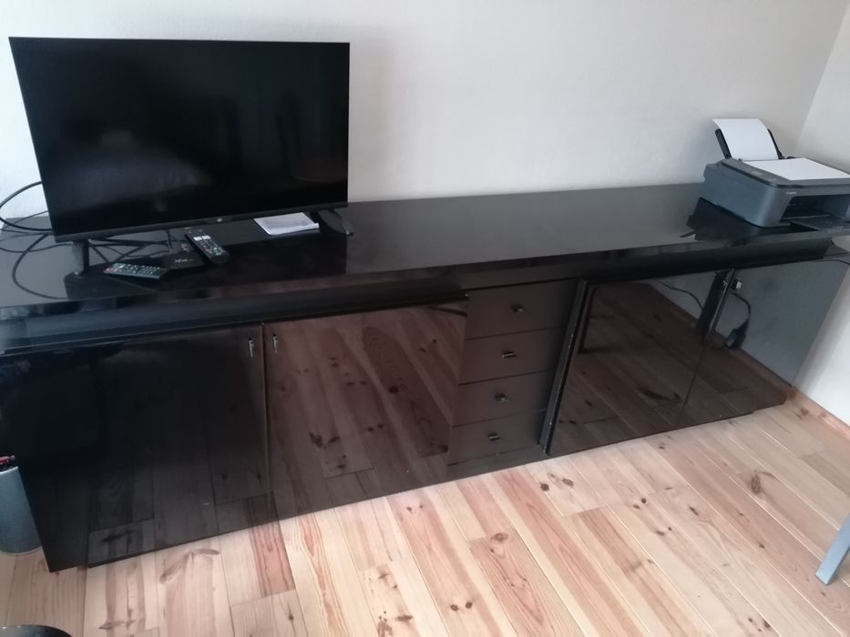 Design Armario moderno preto 2,60 m