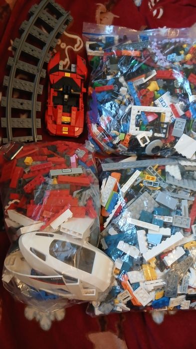 Lego mix.  3,1 kg