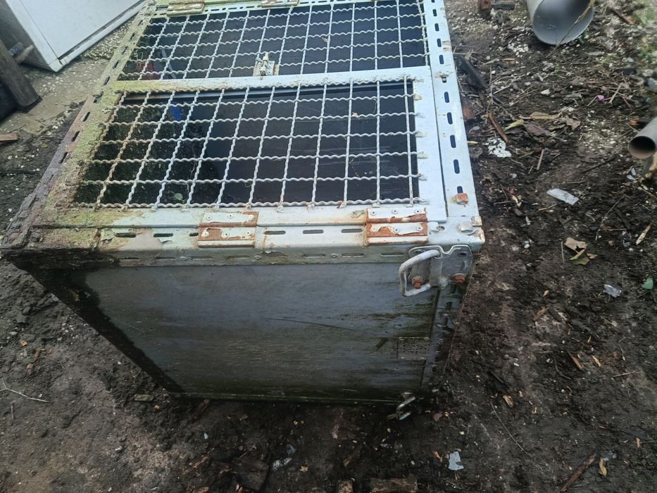 Gaiola transporte cães de caça – 4 compartimentos