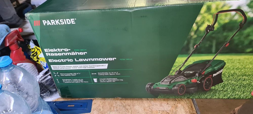 parkside kosiarka elektryczna 1800 w perm 1800 a1 paragon gwarancja  3lata