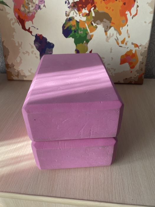 Блоки , резинки та ремінь для йоги та фітнесу