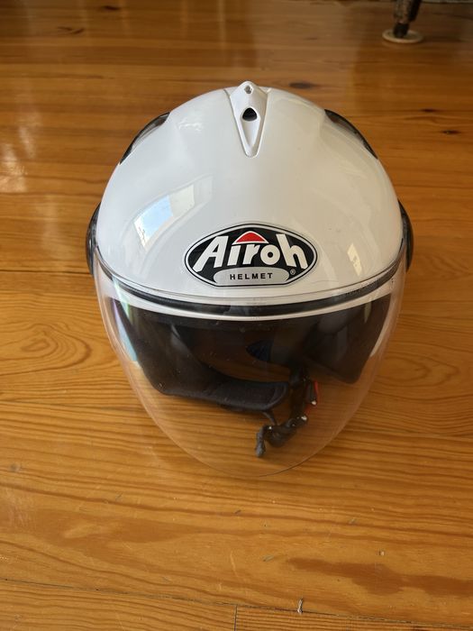 Capacete de mota Airoh Jt tamanho L