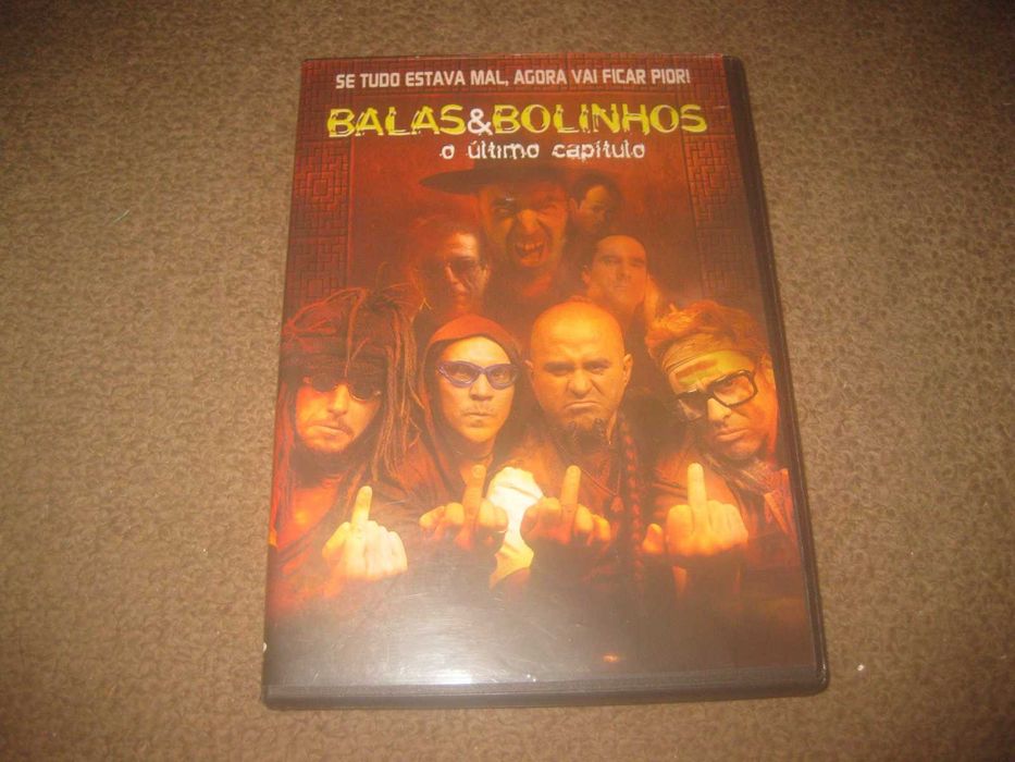 DVD "Balas & Bolinhos: O Último Capítulo" com Luís Ismael/Raro!