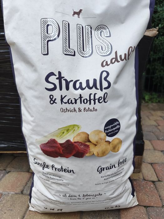 Sucha karma dla psów bosch HPC Plus struś & ziemniaki - 12,5 kg