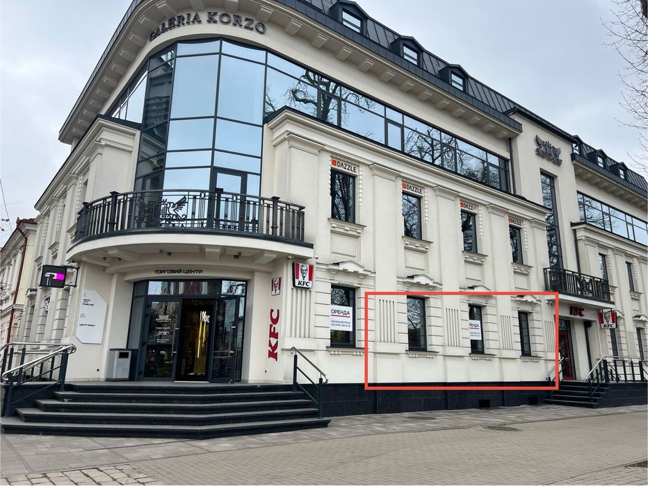 Оренда приміщення 62 м2 / Коломия центр