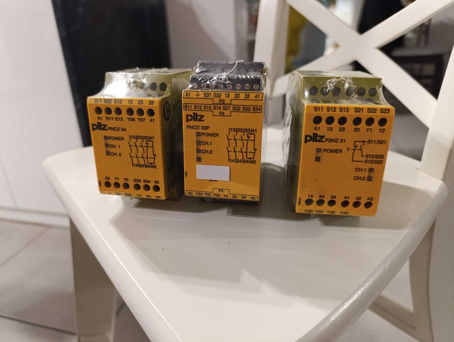 Przekaźniki bezpieczeństwa pilz, pnoz