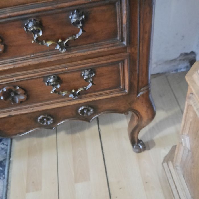 Stary piękny duży sekretarzyk ludwikowski