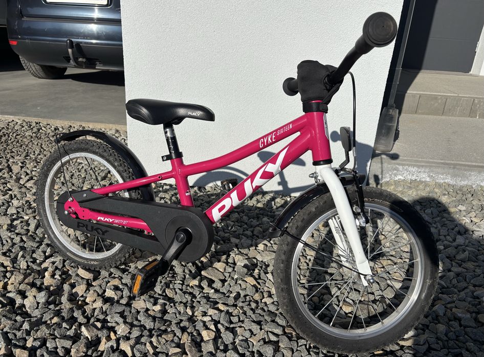 PUKY CYKE 16 różowy berry