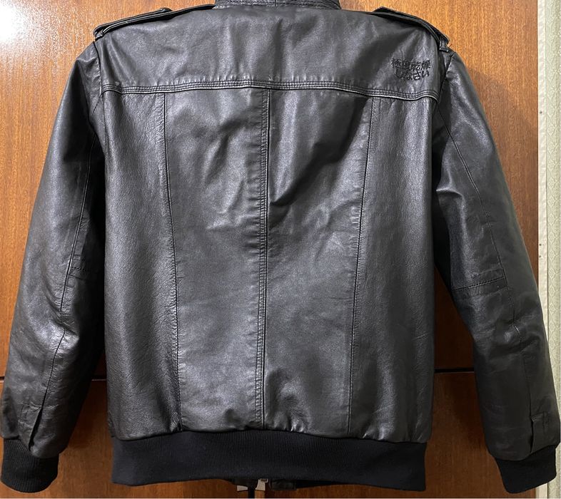 Мужская кожаная куртка