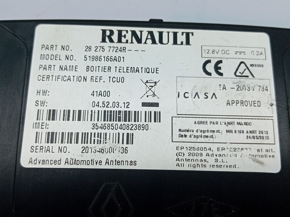 Módulo genérico RENAULT Kangoo Express (FW0/1_)