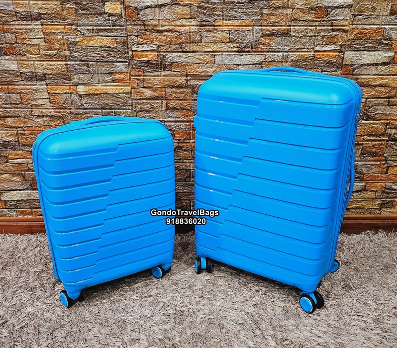 MALA PORÃO GRANDE 23Kg + MALA CABINE 8 a 10Kg NOVAS - POLIPROPILENO