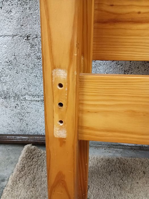 Mobiliário de quarto completo, cama de casal c estrado metálico e colc