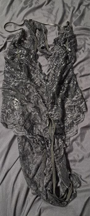 Body koronkowe czarne 3xl nowe
