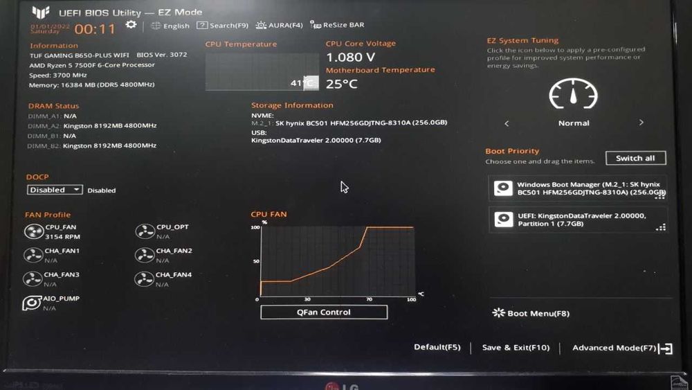 Материнська плата ASUS TUF GAMING B650-PLUS WIFI