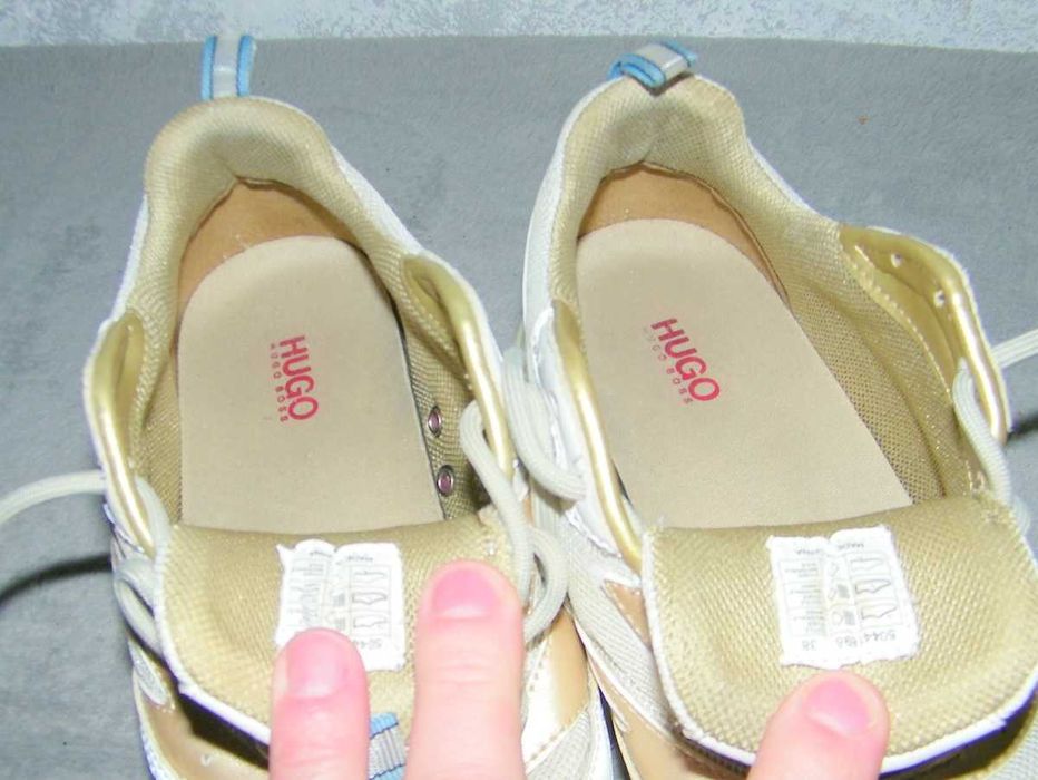 HUGO BOSS - Snickersy - rozm 38 - ZNAKOMITE !!!