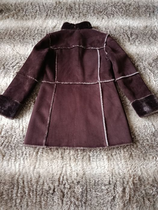 Жіноча дублянка з хутром, стан нової