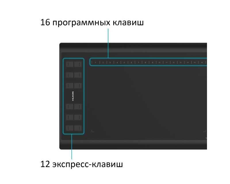Графічний планшет Huion H1060P Ідеальний для художників та дизайнерів