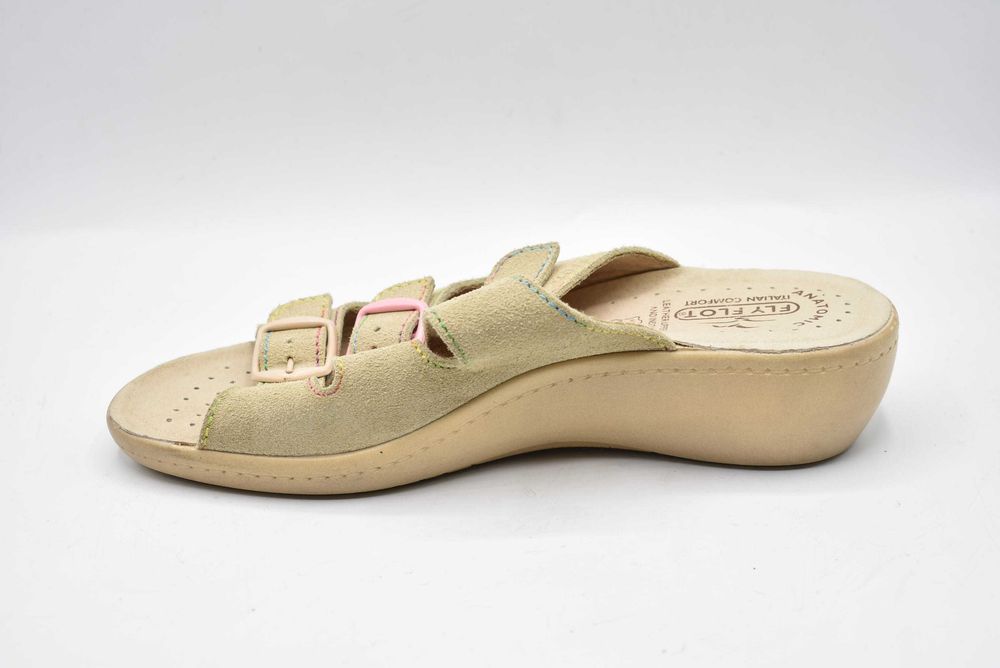 Klapki Fly Flot roz. 39 / anatomiczne/ włoskie/ jak nowe