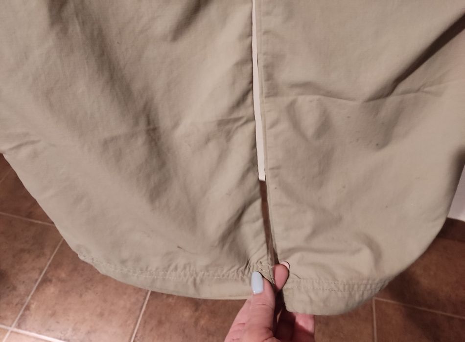 Funkcjonalne spodnie odpinane turystyczne męskie w36 l32 beżowe