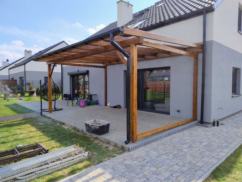 Zadaszenie tarasu, poliwęglan lity, wiata, altana !