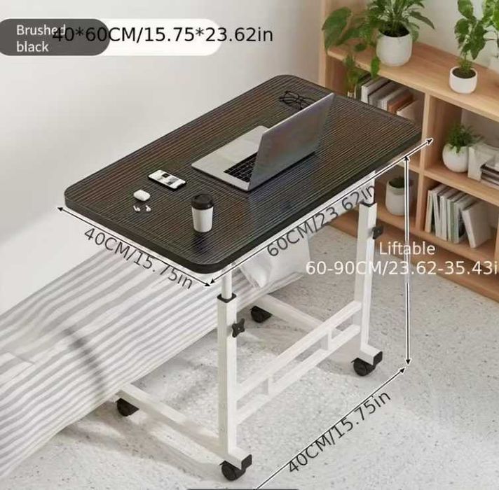 Мобільний стіл з регульованою висотою та колесами, новий в упакуванні